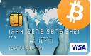 Bitcoin ATM Visa Debit Card logo